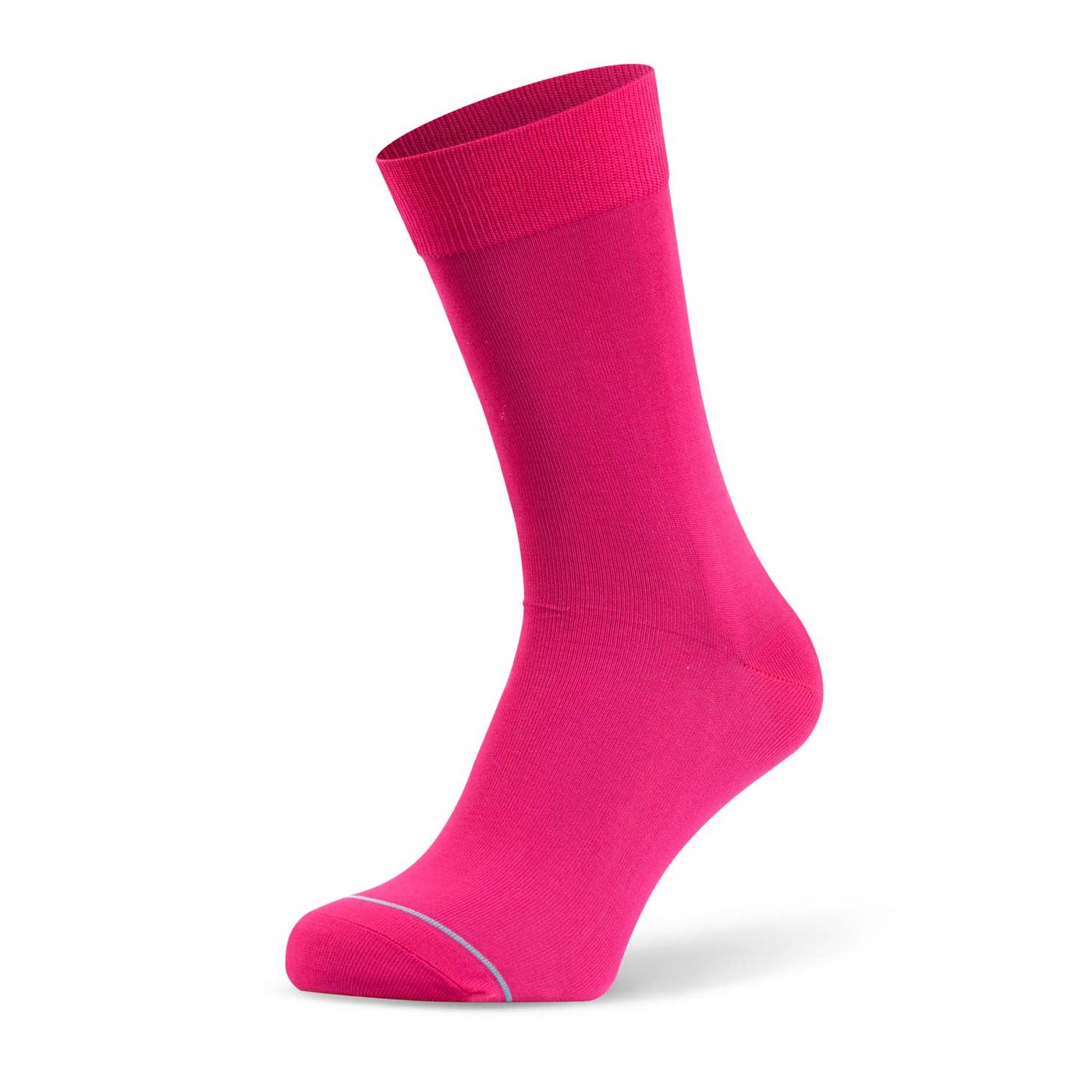 Tiger's Milk Socke in Weinrot auf Weiß